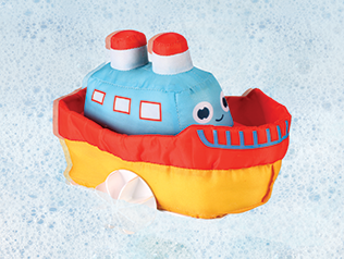 SOFT N' MOVE BOAT WITH BUBBLE